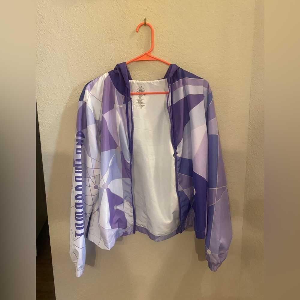 Tomorrowland Purple Wall Rain Jacket Disney